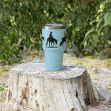 ALL AROUND HORSE Ringneck Tumbler, 30oz- HOME GOODS