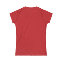 Casuals- Crazy Ranch Horse Lady 2- Women's Softstyle Tee