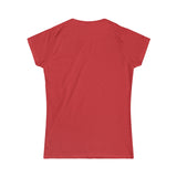 Casuals- Crazy Ranch Horse Lady 2- Women's Softstyle Tee