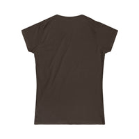 Casuals- Crazy Ranch Horse Lady 2- Women's Softstyle Tee