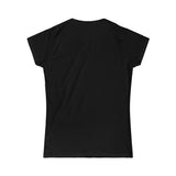 Casuals- Crazy Ranch Horse Lady 2- Women's Softstyle Tee
