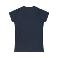 Casuals- Crazy Ranch Horse Lady 2- Women's Softstyle Tee
