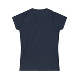Casuals- Crazy Ranch Horse Lady 2- Women's Softstyle Tee