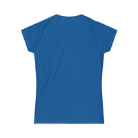 Casuals- Crazy Ranch Horse Lady 2- Women's Softstyle Tee