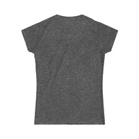 Casuals- Crazy Ranch Horse Lady 2- Women's Softstyle Tee