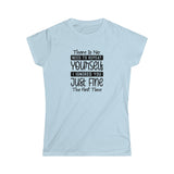 Casuals- No need to repeat yourself -Women's Softstyle Tee