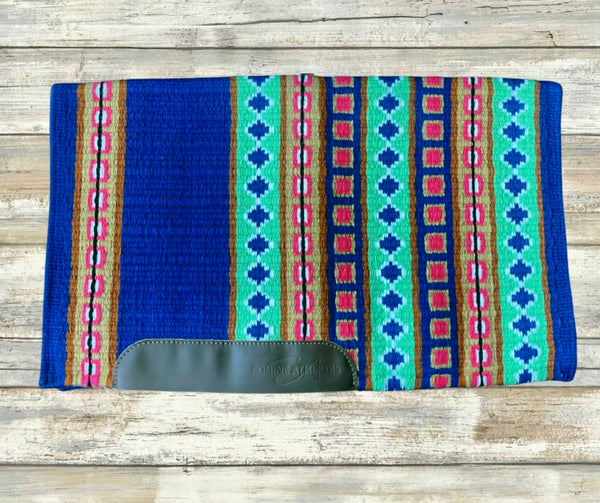 Tapis de selle Western Show Ranch Pad personnalisé fait main laine de Tapis de selle Western Show Ranch Pad personnalisé fait main laine de
