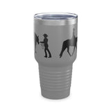 ALL AROUND HORSE Ringneck Tumbler, 30oz- HOME GOODS