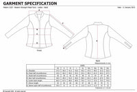 VL24071 - Show Red Carbon Fiber Print Zip Up Tunic