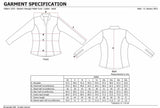 VL24073 - Black Carbon Fiber print Zip Up Tunic