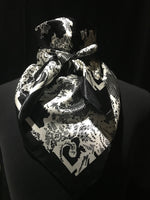 VLCRC1D - Ranch Rag  Black & Cream