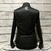 Black on black ladies Zip Up