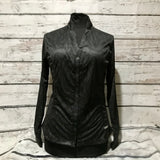 Black on black ladies Zip Up