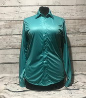 VL82744 Teal Carbon Fiber Western Showgirl