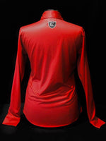 VL82732- Red Carbon Fiber Print Western Showgirl with Pockets